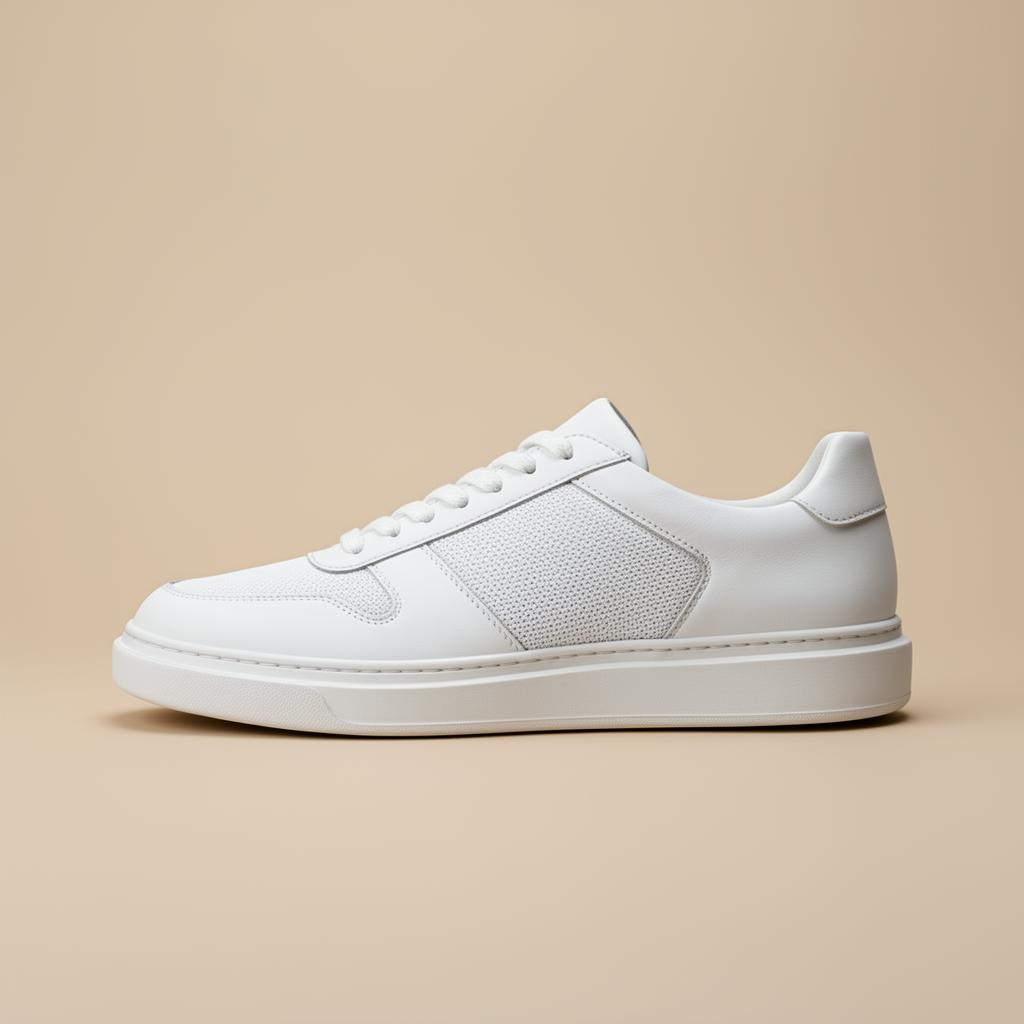 Tênis casual urbano masculino branco